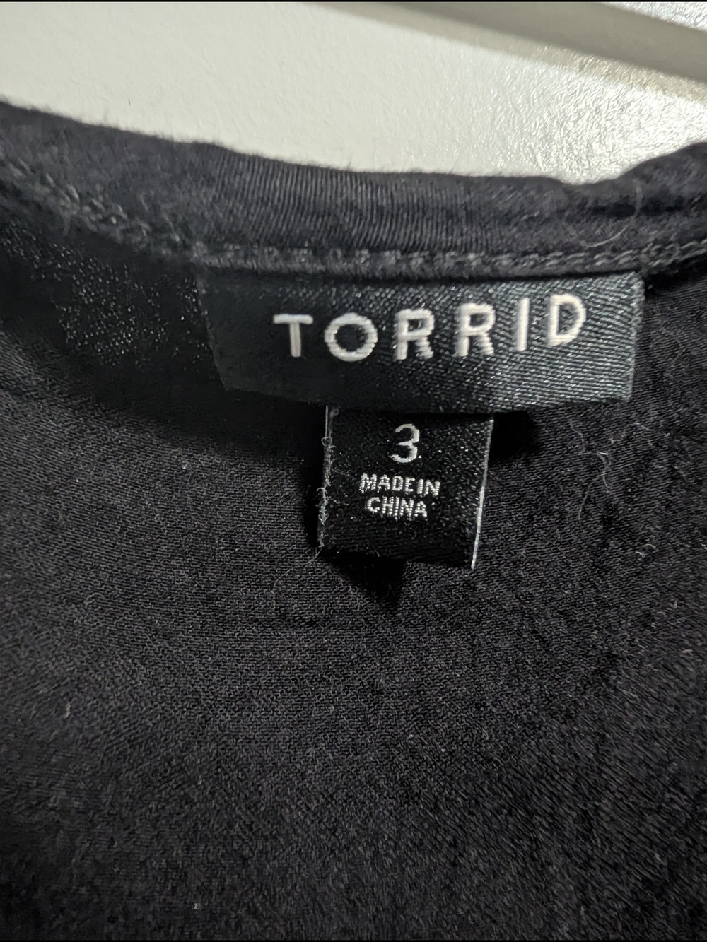 torrid Black Tank with Gold Stud Trim - Picture 2 of 3